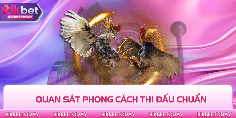 Quan sát phong cách thi đấu chuẩn
